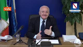 De Luca: “Raddoppiate le pensioni al minimo dalla regione Campania” De Luca: “Raddoppiate le pensioni al minimo dalla regione Campania”
