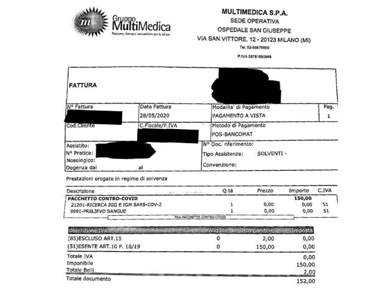 Coronavirus, a Milano il caso dei test sierologici a 150 euro Coronavirus, a Milano il caso dei test sierologici a 150 euro