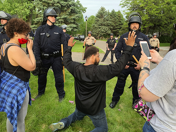 Stati Uniti, proteste dopo la morte di Georg Floyd a Minneapolis Stati Uniti, proteste dopo la morte di Georg Floyd a Minneapolis
