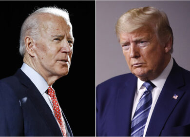 Biden, senza fare nulla, è in vantaggio su Trump  di 10 punti
