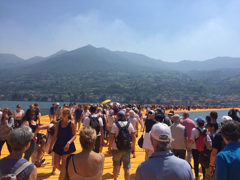 Arte: morto Christo, maestro della land art, artista di ‘The floating piers’ Arte: morto Christo, maestro della land art, artista di ‘The floating piers’