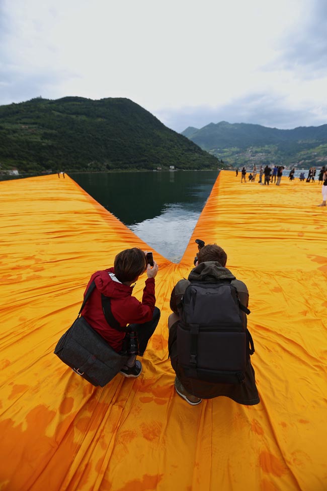 Arte: morto Christo, maestro della land art, artista di ‘The floating piers’ Arte: morto Christo, maestro della land art, artista di ‘The floating piers’