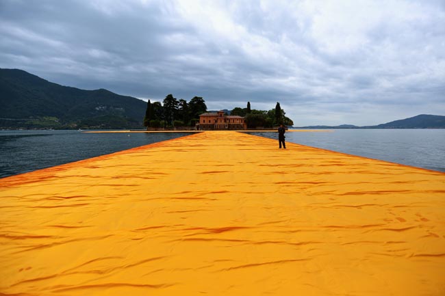 Arte: morto Christo, maestro della land art, artista di ‘The floating piers’ Arte: morto Christo, maestro della land art, artista di ‘The floating piers’