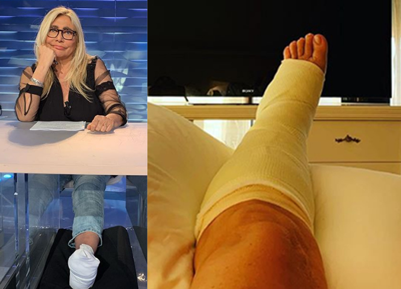 Ascolti tv, Mara Venier regina del day time con il piede fratturato Ascolti tv, Mara Venier regina del day time con il piede fratturato