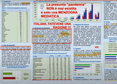 Coronavirus, lo youtuber: “Montatura, solo 131 morti su 3200 erano sani”