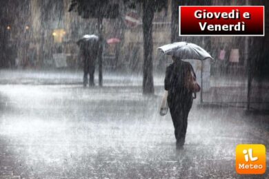 Meteo, nel weekend tornano temporali e grandine grossa