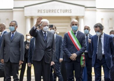 Mattarella a Codogno: “Questa è l’Italia del coraggio”