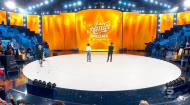 Ascolti tv, Amici speciali batte Lunetta Savino su Rai1. Crozza vola al 5,4%