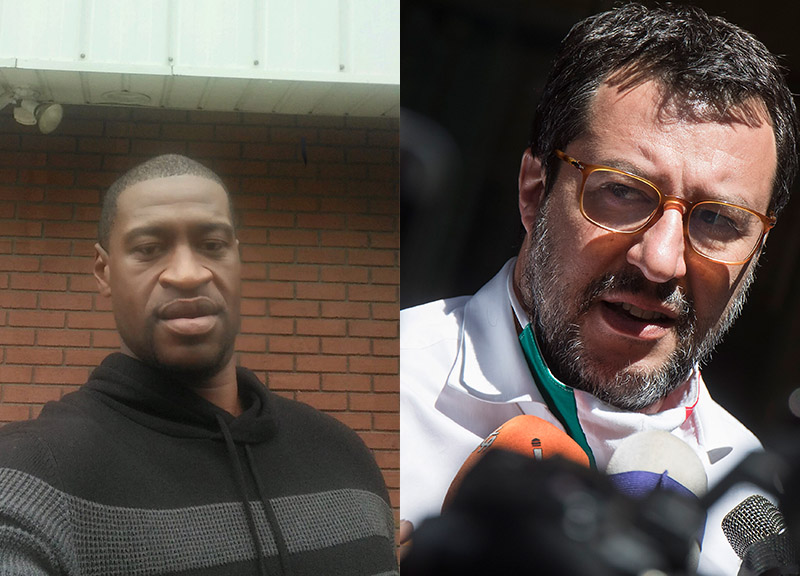 George Floyd, Salvini: “All lives matter. Trump ha ridotto la povertà” George Floyd, Salvini: “All lives matter. Trump ha ridotto la povertà”