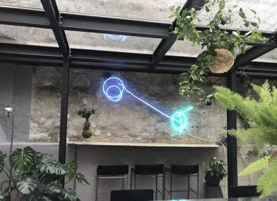 Stefano Bongiorno, ’Untitled’, 2019, courtesy the artist, installation view at Motelombroso Stefano Bongiorno, ’Untitled’, 2019, courtesy the artist, installation view at Motelombroso
