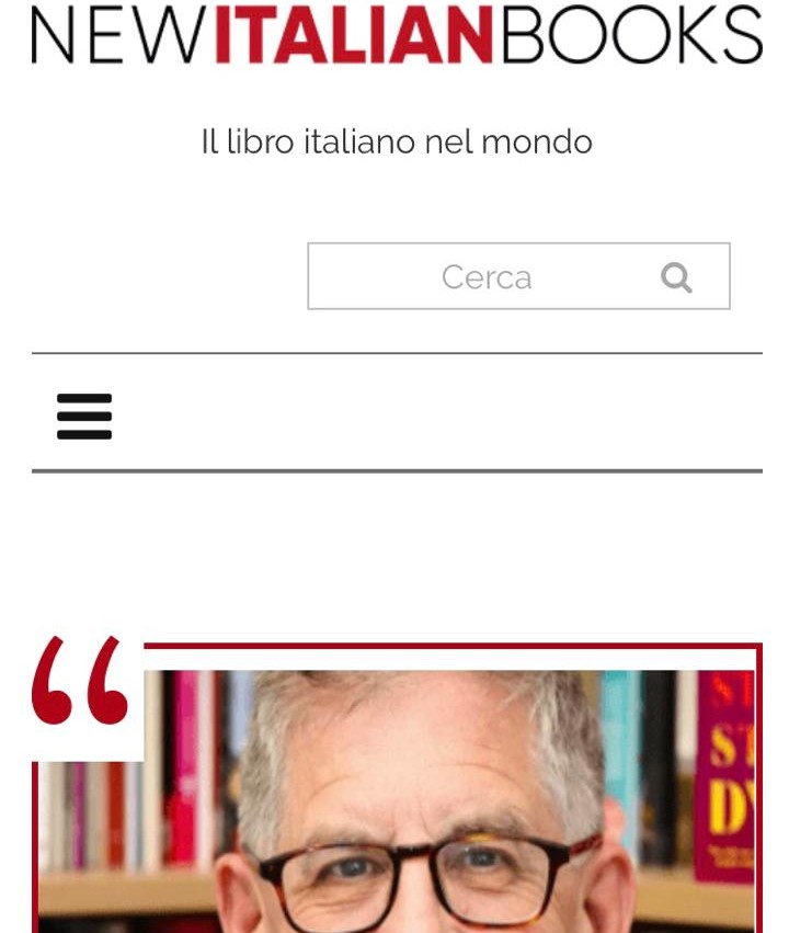 Nasce “New Italian Books”, il portale che promuove il libro italiano nel mondo Nasce “New Italian Books”, il portale che promuove il libro italiano nel mondo