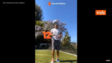 12 palleggi contro il lavoro minorile, la challenge globale di Alex Del Piero