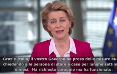 Stati generali, von der Leyen: “Con l’Italia l’Europa s’è desta”. VIDEO