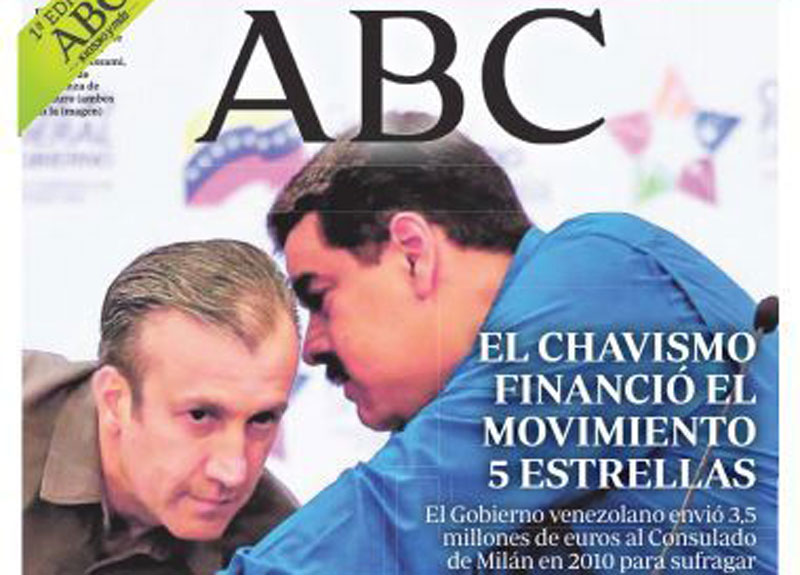 Galleria foto 'Soldi ai 5s, parla presunto mediatore: “Complotto della destra anti-chavista”' - foto 1