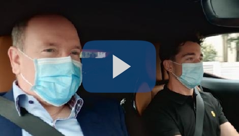 Ferrari e Charles Leclerc insieme per il ritorno alla normalità Ferrari e Charles Leclerc insieme per il ritorno alla normalità