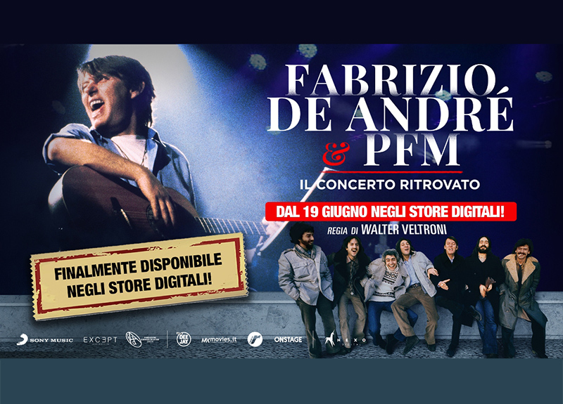 Fabrizio De Andrè e PFM. Il concerto ritrovato: il docufilm Fabrizio De Andrè e PFM. Il concerto ritrovato: il docufilm