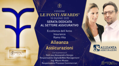 Generali Country Italia conferma la sua leadership ai “Le Fonti Awards 2020”