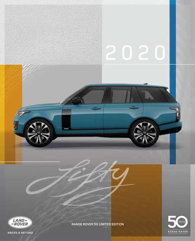 Range Rover compie 50 anni lanciando un modello celebrativo Range Rover compie 50 anni lanciando un modello celebrativo