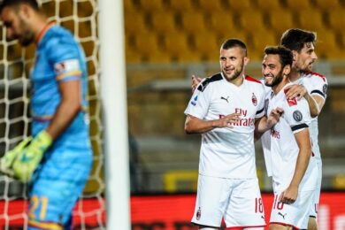 Milan, poker a Lecce. Pioli: “Crediamo molto nell’Europa. Rangnick? Non mi interessa”