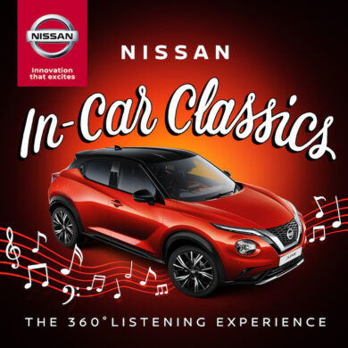 Nissan JUKE, disponibile la In-Car Classic playlist