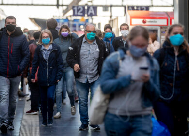 Coronavirus Germania: indice R0 schizza a 2,88, rischio nuove restrizioni