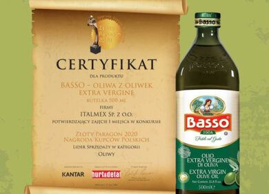 L’extravergine irpino Basso conquista la Polonia con lo “Scontrino d’Oro”