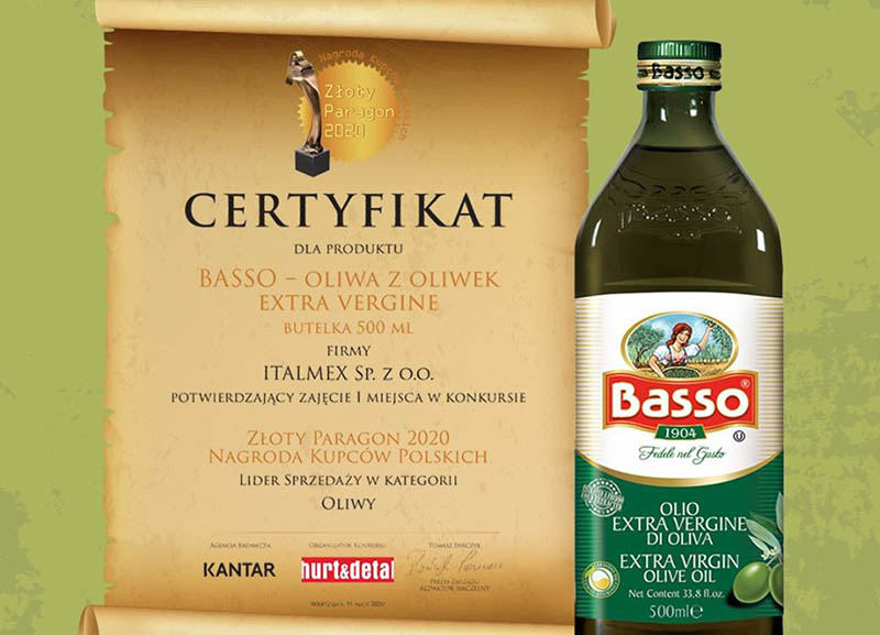 L’extravergine irpino Basso conquista la Polonia con lo “Scontrino d’Oro” L’extravergine irpino Basso conquista la Polonia con lo “Scontrino d’Oro”