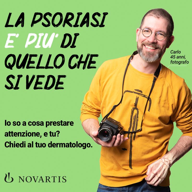 Galleria foto 'Novartis lancia la campagna: “La Psoriasi è più di quello che si vede”' - foto 1