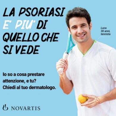 Novartis lancia la campagna: “La Psoriasi è più di quello che si vede”