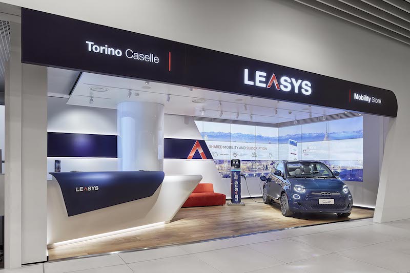 Leasys: ricarica rapida al Mobility Store di Torino Caselle Leasys: ricarica rapida al Mobility Store di Torino Caselle