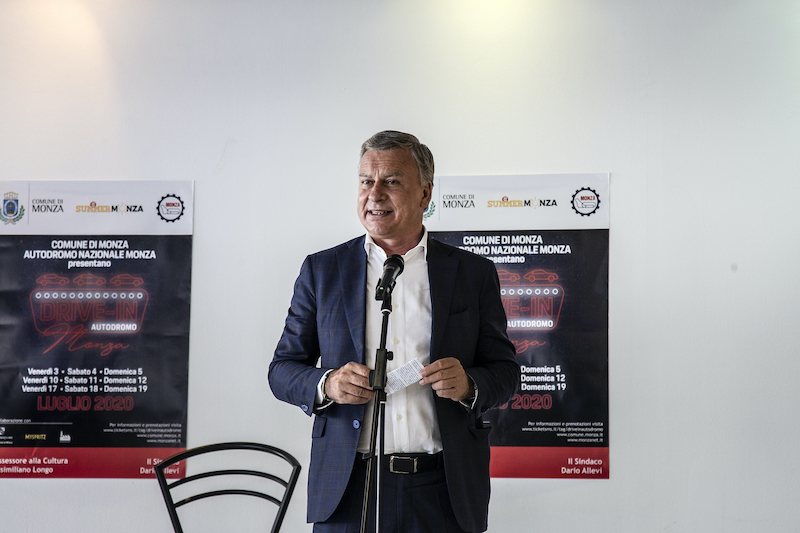 In epoca di post covid l’autodromo di Monza si trasforma in drive-in