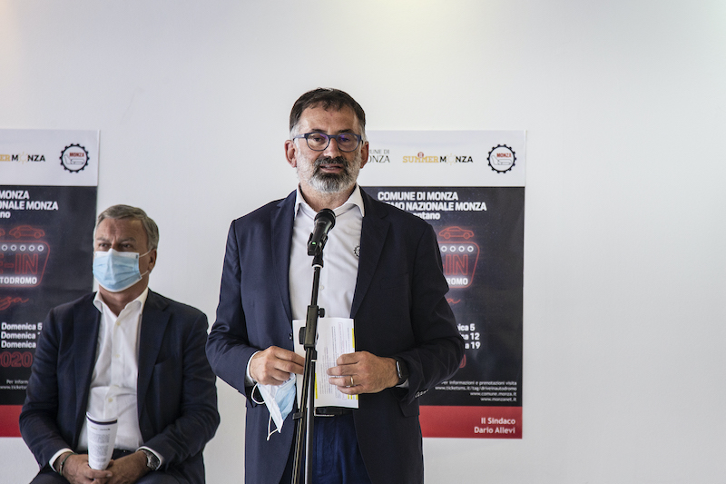 In epoca di post covid l’autodromo di Monza si trasforma in drive-in