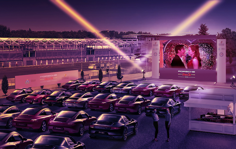 In epoca di post covid l’autodromo di Monza si trasforma in drive-in