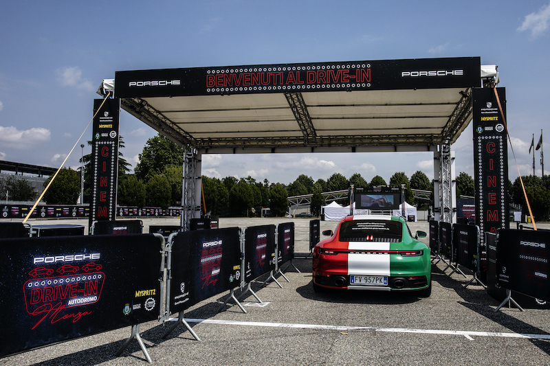 In epoca di post covid l’autodromo di Monza si trasforma in drive-in