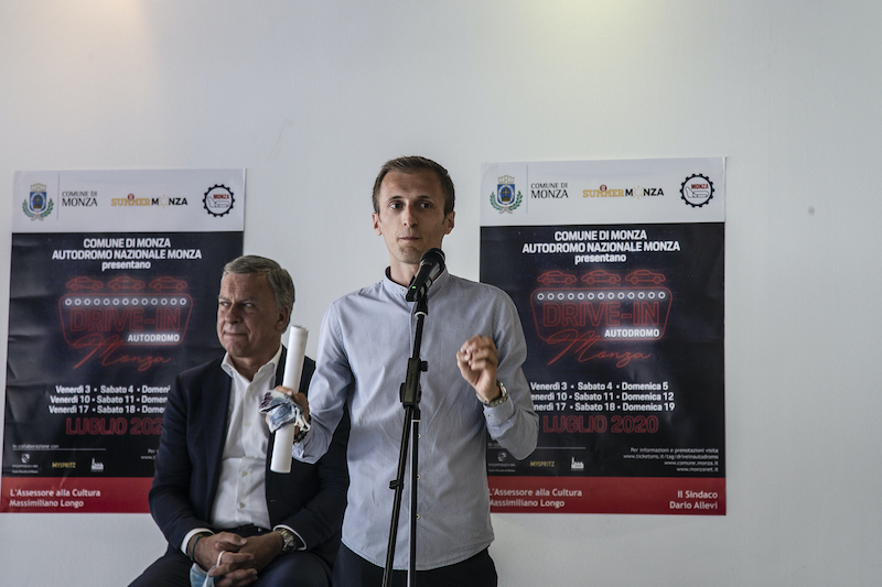 In epoca di post covid l’autodromo di Monza si trasforma in drive-in