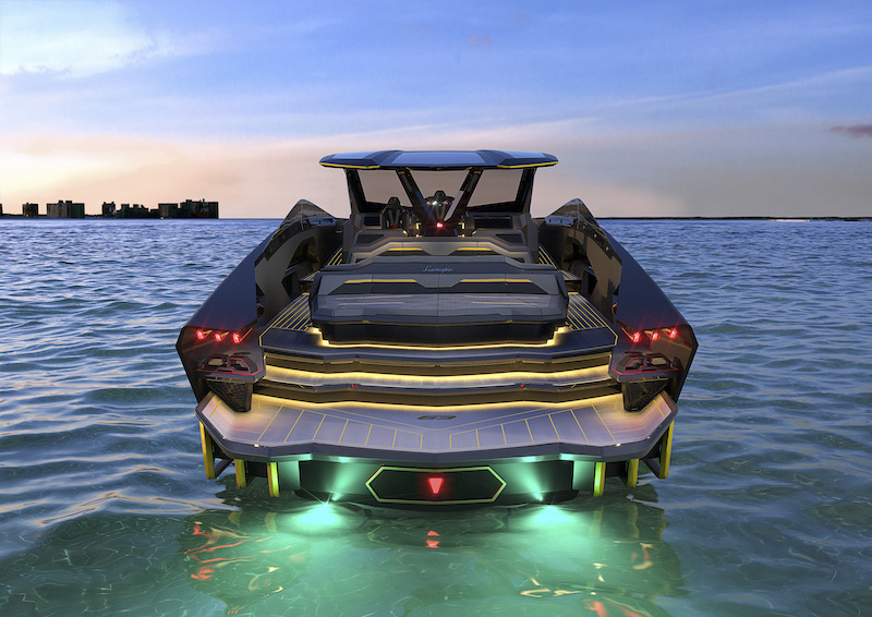 Lamborghini e The Italian Sea Group presentano il Tecnomar for Lamborghini 63