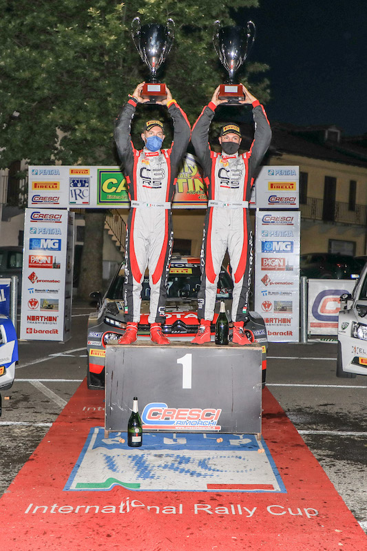 La Citroën C3 R5 di Crugnola si aggiudica il Rally del Casentino