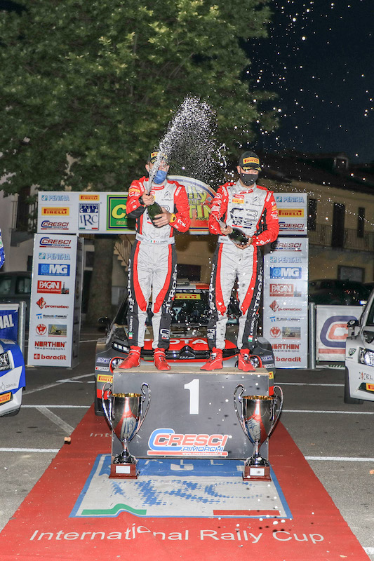 La Citroën C3 R5 di Crugnola si aggiudica il Rally del Casentino