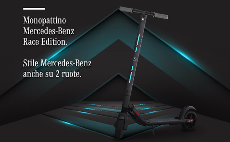 Mercedes-Benz Collection presenta le collezioni di Bici e monopattini