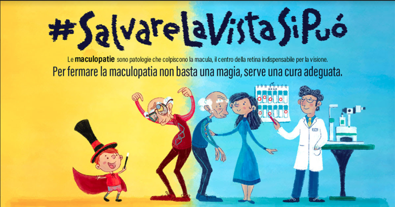Macuolpatie: Bayer lancia il progetto #SalvareLaVistaSiPuò Macuolpatie: Bayer lancia il progetto #SalvareLaVistaSiPuò