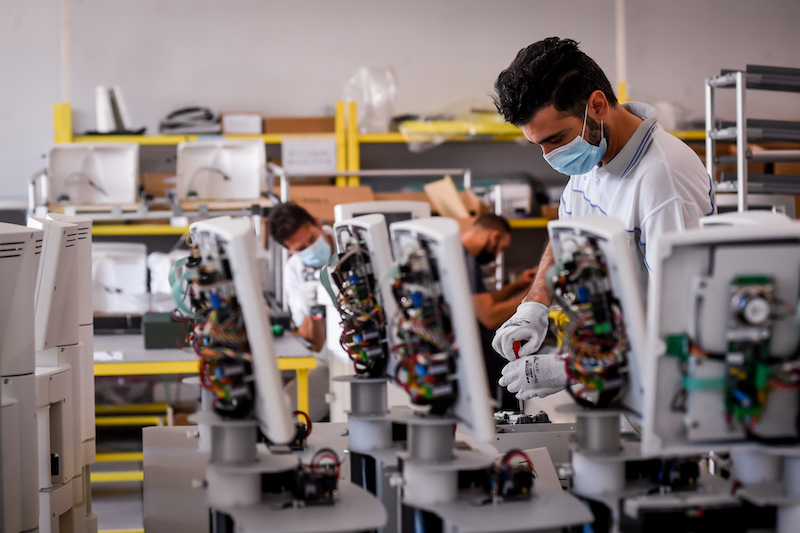Prodotti oltre 3.000 ventilatori polmonari prodotti da Siare e FCA Prodotti oltre 3.000 ventilatori polmonari prodotti da Siare e FCA
