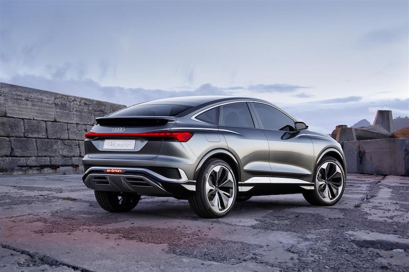 Attesa nel 2021 la nuova Audi Q4 Sportback e-tron concept