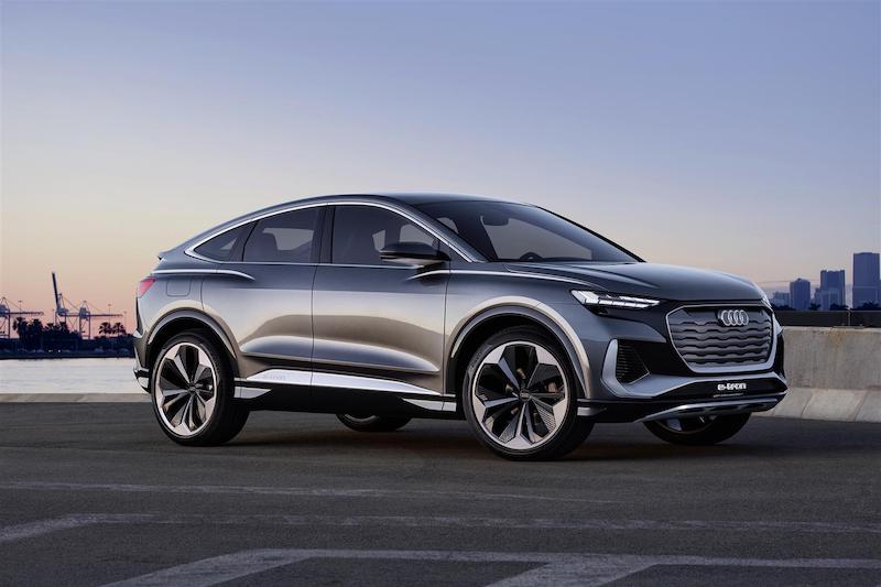 Attesa nel 2021 la nuova Audi Q4 Sportback e-tron concept