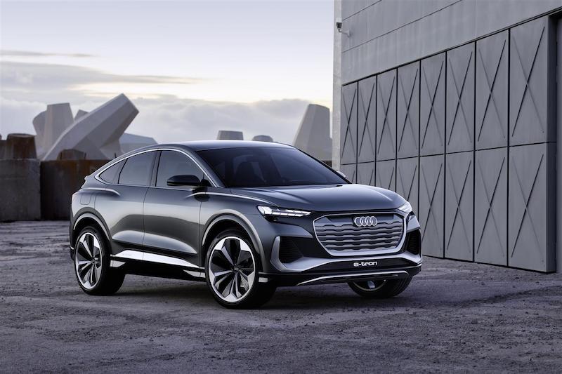 Attesa nel 2021 la nuova Audi Q4 Sportback e-tron concept