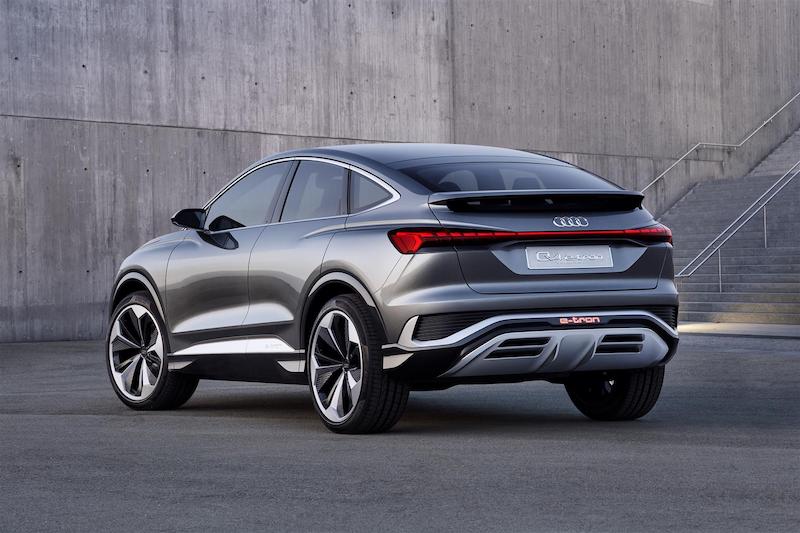 Attesa nel 2021 la nuova Audi Q4 Sportback e-tron concept