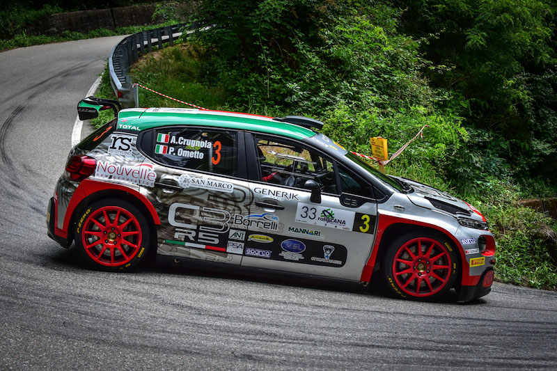La Citroen C3 R5 di Crugnola si aggiudica il Rally della Lana La Citroen C3 R5 di Crugnola si aggiudica il Rally della Lana