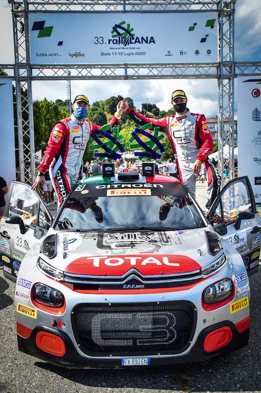 La Citroen C3 R5 di Crugnola si aggiudica il Rally della Lana La Citroen C3 R5 di Crugnola si aggiudica il Rally della Lana