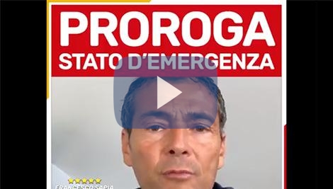 “Stato d’emergenza, no alla proroga”. Il 5S Sapia contesta la linea di Conte “Stato d’emergenza, no alla proroga”. Il 5S Sapia contesta la linea di Conte