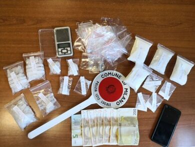 Milano, sequestrate oltre 1.800 dosi di shaboo e 3 etti di ketamina