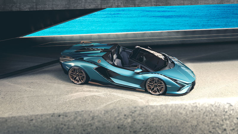 Sián Roadster, il nuovo esclusivo lampo di Lambroghini Sián Roadster, il nuovo esclusivo lampo di Lambroghini